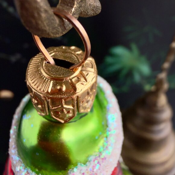 Christopher Radko 'KITTY CLOWN' Glass Ornament 4" Vintage 1997 Red & White - Picture 5 of 6